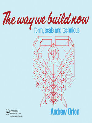 cover image of The Way We Build Now